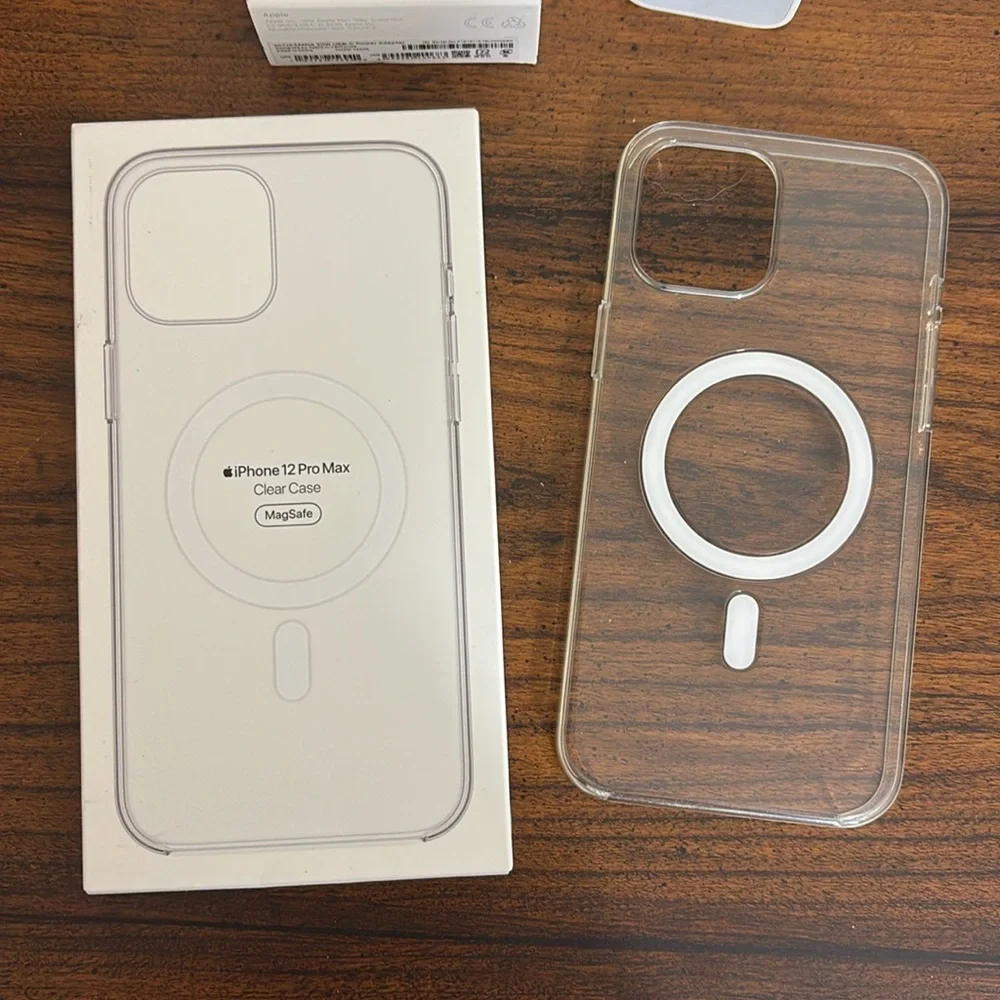 Apple iPhone 12 Pro Max Magsafe Case, Magsafe Charger AND USB C Charging Cube